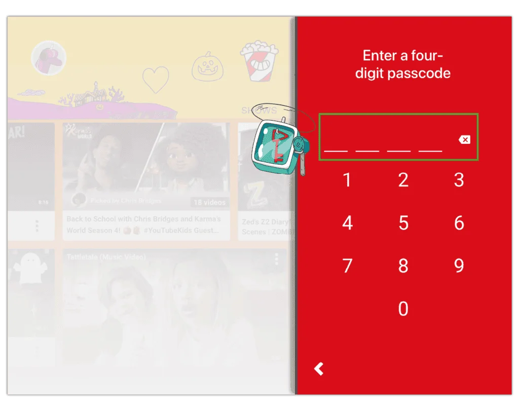 Youtube kids Step 10