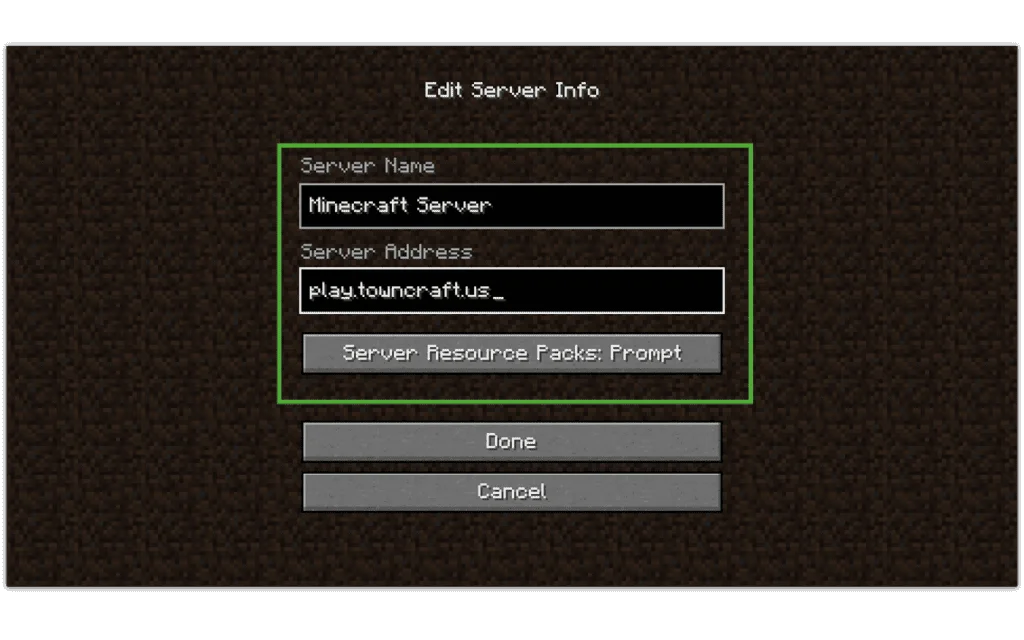 Minecraft step 5